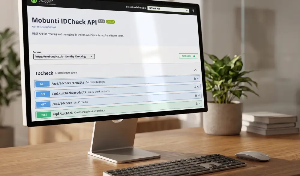 Identity Check API code