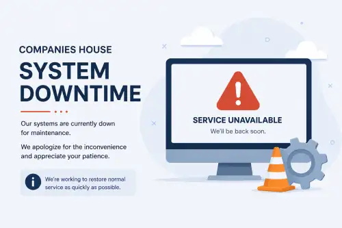 Companies House Downtime June 2026